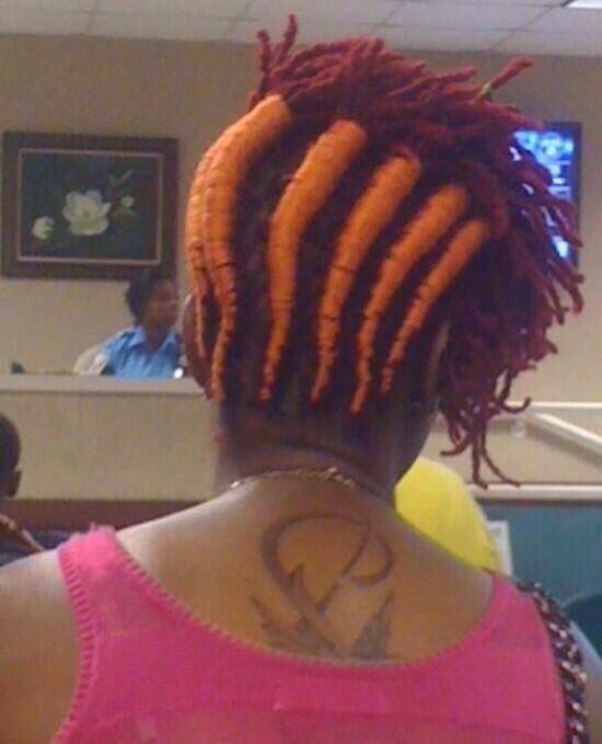 why she growing carrots