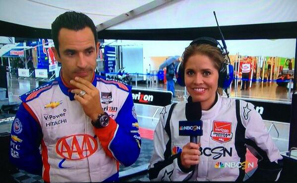 LAPIZTA's tweet photo. Great snapshot of @h3lio with @KelliStavast #higpa #nbcsports Can you tell which racing watch Helios sporting? http://t.co/JYEGr7fwsy