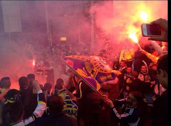 Fenerbahce__NL's tweet photo. Ajax &amp; Fenerbahce, 2 kampioenen! Nederland staat in brand! #Amsterdam #Rotterdam @AjaxFanzoneNL @ajaxlife http://t.co/Qgr6fuOPe2