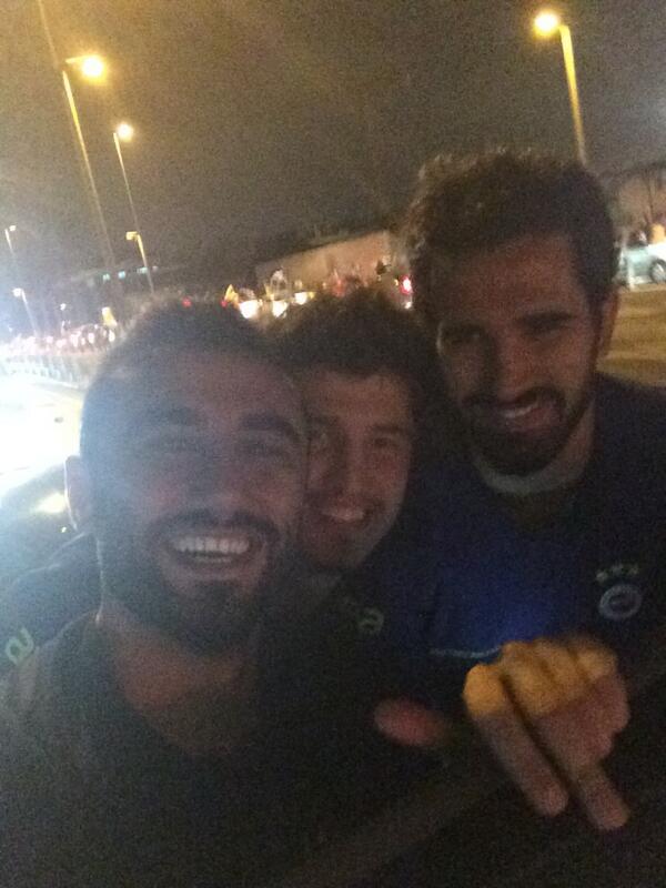 Konvoya bile ciktik...:)