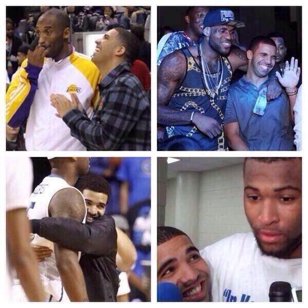 MAKEUP_SEX's tweet photo. drake be looking like the proudest girlfriend http://t.co/eycTDowlRD