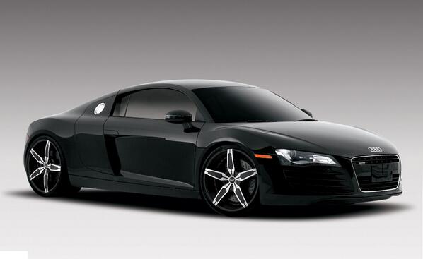 SimpleCars's tweet image. Matte black Audi r8:O #audi #RETWEEET #carlovers