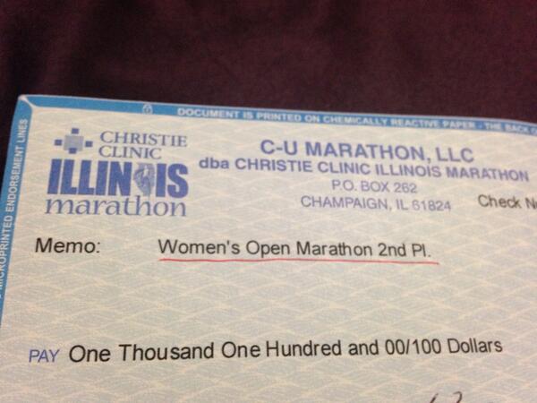 Illini_Miler's tweet image. My girlfriend is a pro-runner now #fatstacksofcash #3:03marathoner #prollyfasterthanme