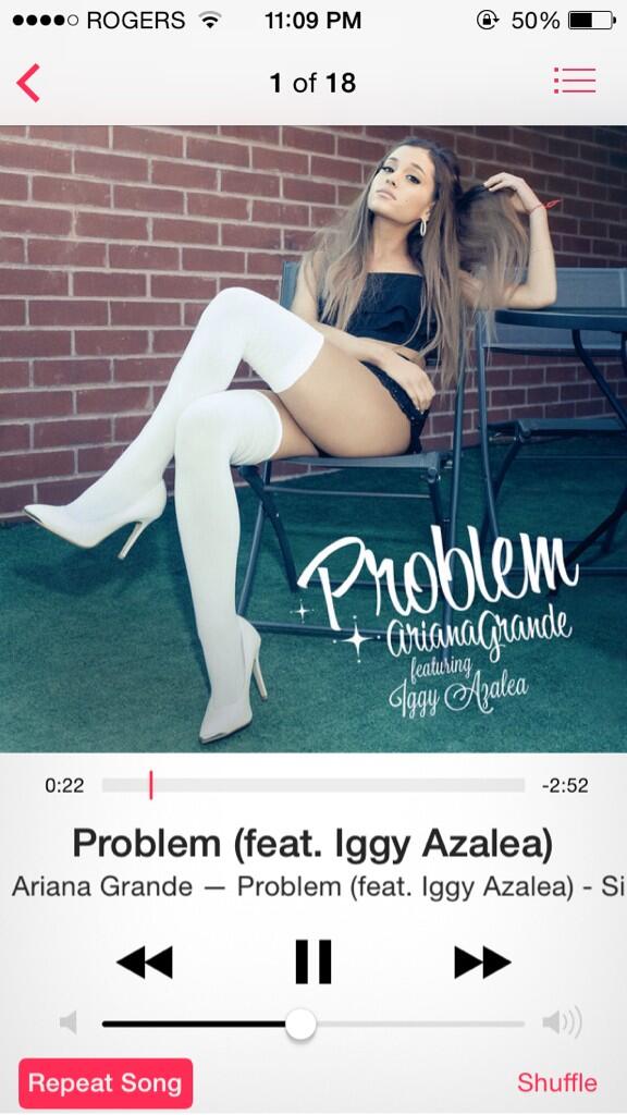 jenaisseratan's tweet image. @ArianaGrande #GetProblemToNumberOne #ProblemIsOutNow #BuyProblemOniTunesNow #WeGotAProblemIfYouDontBuyProblem