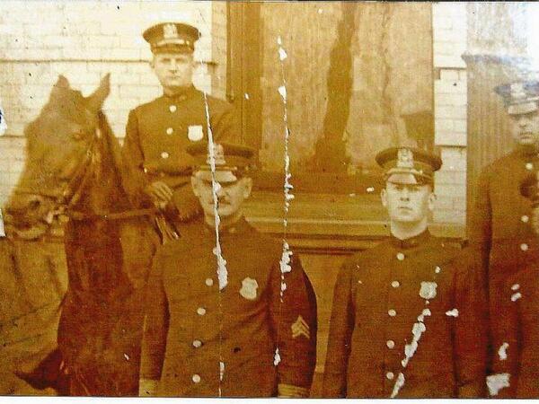 <a href="/nycpolicemuseum/">NYC Police Museum</a> and this is him on his horse.