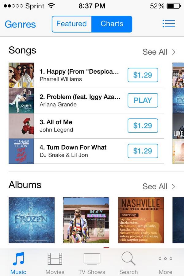 unilovevrse's tweet image. Ahhhh!!! #problem is at number 2! #GetProblemToNumberOne #BuyProblemOniTunes @ArianaGrande #newestobsession!!! 💕💕💕💕💕💕