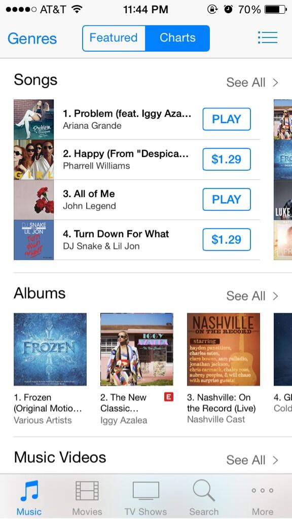 itsbigdusty's tweet image. IM SHAKING AND CRYING😭🙆 ARI IS NUMBER ONE🙌😭 #ProblemOutNOW