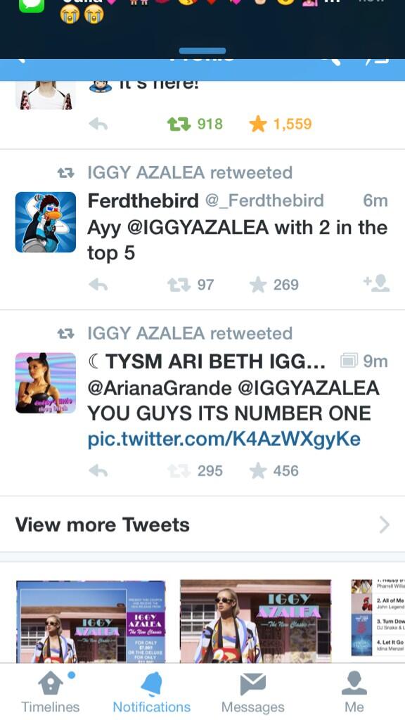 biebursgomez's tweet image. @ArianaGrande #ArianatorsGoHard #ProblemAtNumberOne