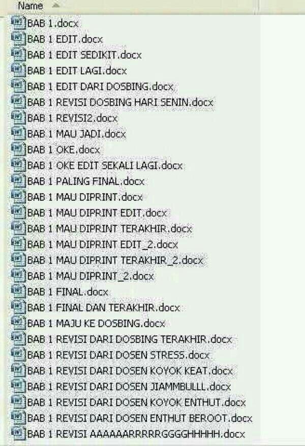 Buat yang lagi skripsi :))