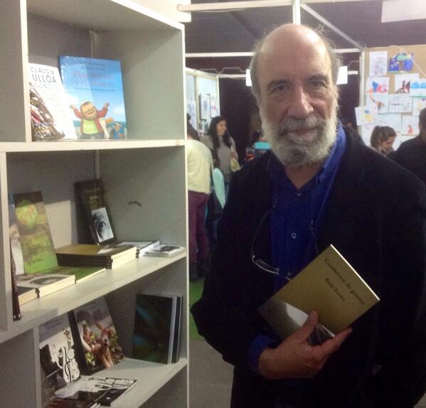 CajaNegraEd's tweet photo. Reencuentro con nuestro escritor Raúl Zurita, en la FILZIC 2014. http://t.co/c8ICnTO6QU