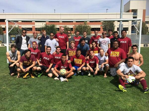 PikeLongBeachSt's tweet photo. Great Day for Pi Kappa Alpha soccer! http://t.co/gTN6rK1Md0