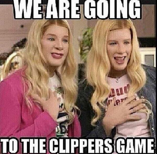 LockerRoomHumor's tweet image. #WhiteGirls #Clippers