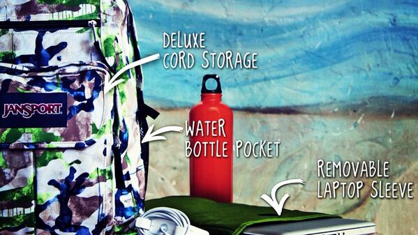 JanSport's tweet photo. Protect your stuff http://t.co/NW7a5CRdXU #DigitalPacks #Everythingyouneed http://t.co/v32EKuOT9I