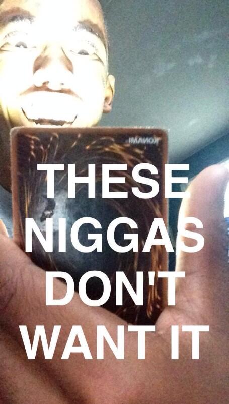 DavidsSnaps's tweet photo. Bouta send a bitch to the shadow realm. http://t.co/XLK5gRMiDR