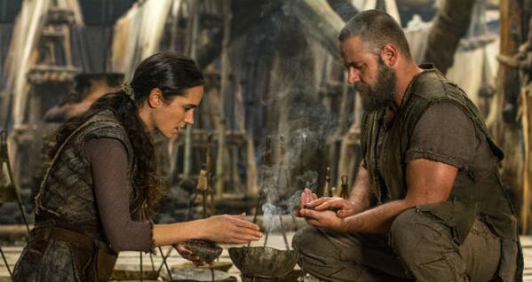 NoahMovieFans's tweet photo. Jennifer Connelly and @russellcrowe in #Noah http://t.co/iqRjzSRnDO