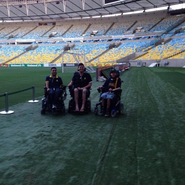Poweroos on Tour at Estádio do Maracanã Stadium