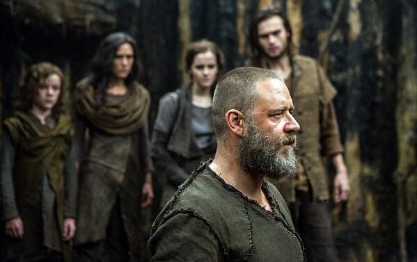 NoahMovieFans's tweet photo. @russellcrowe , as the title character in '@NoahMovie ', with Jennifer Connelly, and @EmWatson http://t.co/VEq6PFOMep