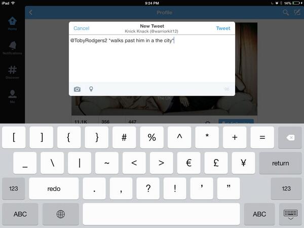 THIS IS WHAT HAPPENS WHEN I DONT HAVE ANYONE TO RP WITH
