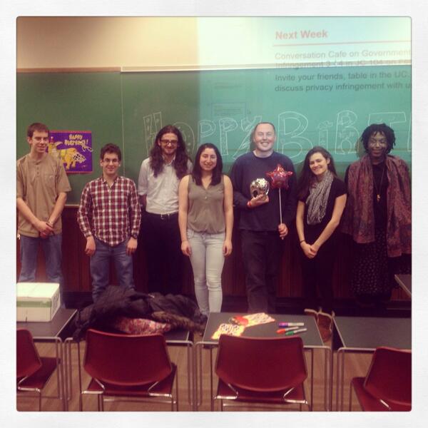 JessaLGreen's tweet image. #throwback to this club meeting with these amazing people. Lots of love to my @RepublicansofCU ! #collegerepublicans