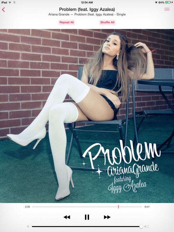 YEEZUSGRANDE's tweet image. #butproblemonitunes @ArianaGrande SLAY BBY SLAY ITS FLAWLESS. I PRETTY MUCH KNOW ALL THE WORDS. ANSKKWNWSI