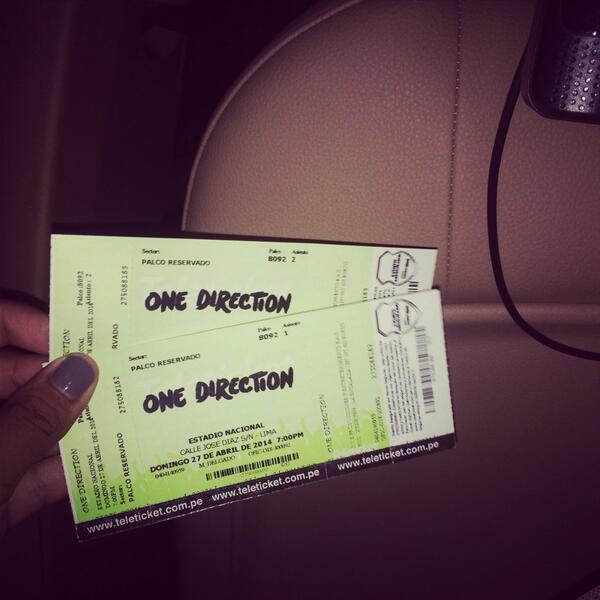 MalenaCarbajall's tweet image. 1D! 😁 @nuevonacional @onedirection #OneDirectionEnPeru