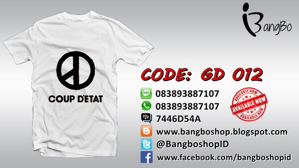 BangboshopID's tweet photo. G-DRAGON COUP D'ETAT Detail dan pemesanan cek di https://t.co/gCrM1cOf8A https://t.co/pPso20QvBk ##BangboShop