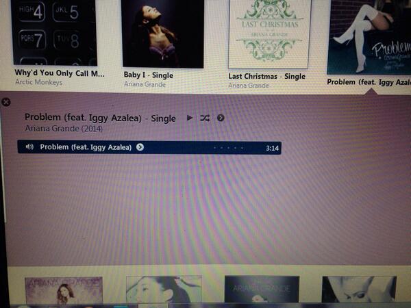 drewskywalkr's tweet image. YAAAAAAAAS @ArianaGrande @IGGYAZALEA #ProblemOutNow