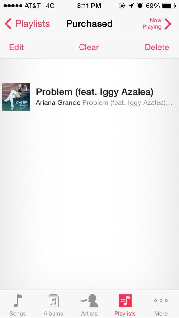 luisramirez___'s tweet image. OMG!! So ducking excited!! #ProblemOutNow @ArianaGrande @IGGYAZALEA