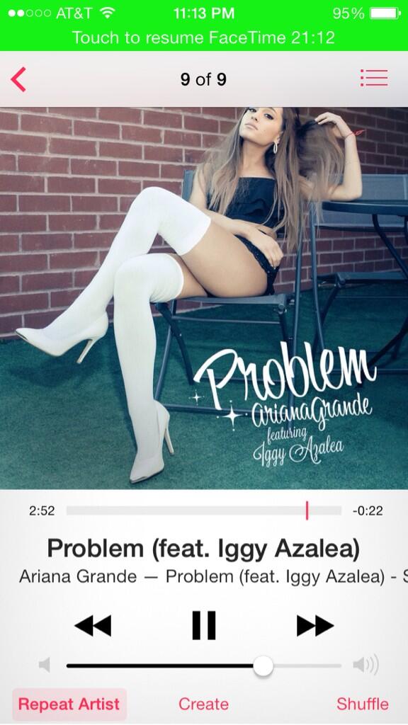 sarahgrace326's tweet image. GUYS GET IT LISTEN TO ITS AMAZING #ProblemOutNOW