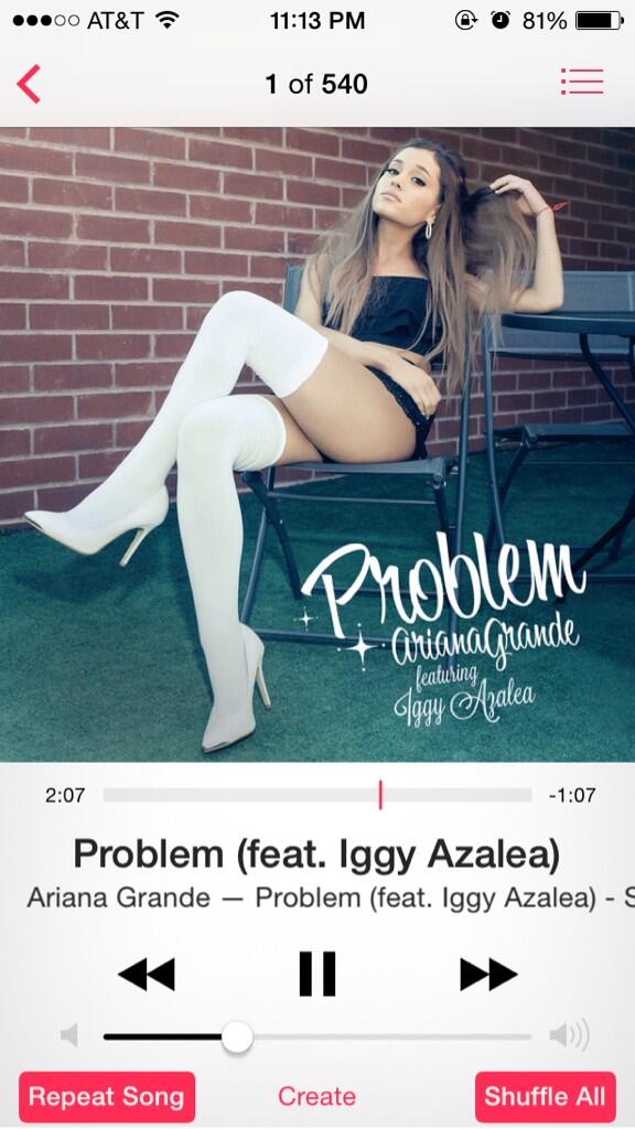 itsbigdusty's tweet image. YAS SLAY MY QUEEN YAS ARI 🙌💗😭🙆 #ProblemOutNOW 💗