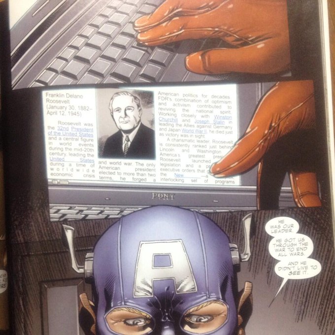 ネット覚えたてのキャプテンアメリカにありがちな事 2ページ目