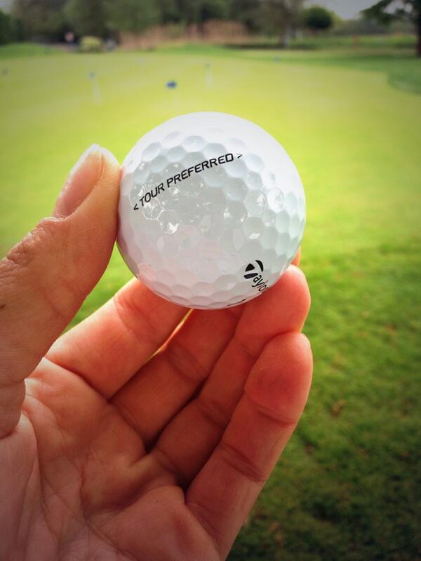 AnkaLindner's tweet image. New week new ball. Taylor Made Tour Preferred already in my hand. Thanks to @TaylorMadeTour #tourpreferred