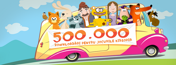 Kidsopia's tweet image. 500000 de downloadări pentru jocurile Kidsopia !Vă mulțumim dragi părinți pentru susținere!