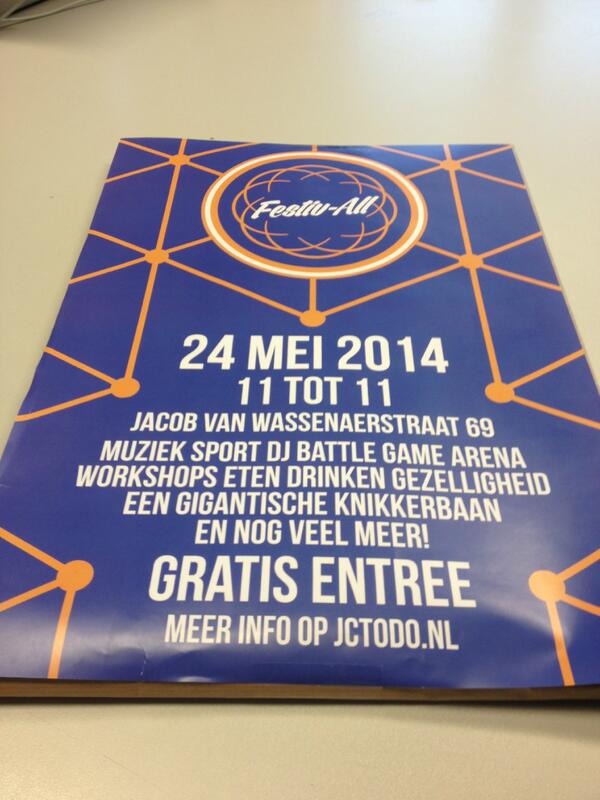 SebastianPavlo's tweet photo. Binnenkort Festiv-ALL! Kom jij ook?! http://t.co/B1TawNzk8y