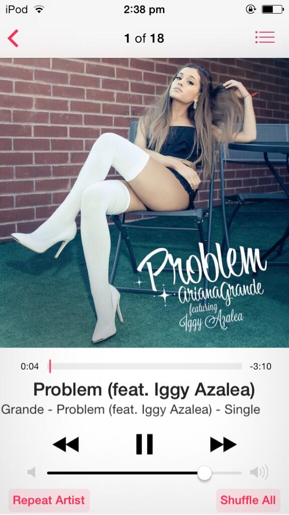 ChanelLovesAri's tweet image. @ArianaGrande I JUST BOUGHT IT. SLAYYYYYY #ProblemOutNow