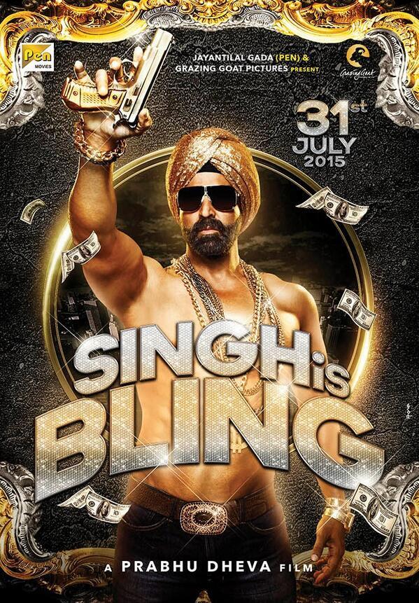 filmfare's tweet photo. First look of #SinghIsBling: Directed by @PDdancing and starring @akshaykumar :: http://t.co/FTsqig70HI