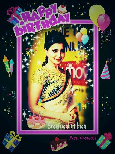 arugowda171's tweet photo. @Samanthaprabhu2  HaPpy B'dAy....HaV a BlAst... http://t.co/uWuqy5nX8W