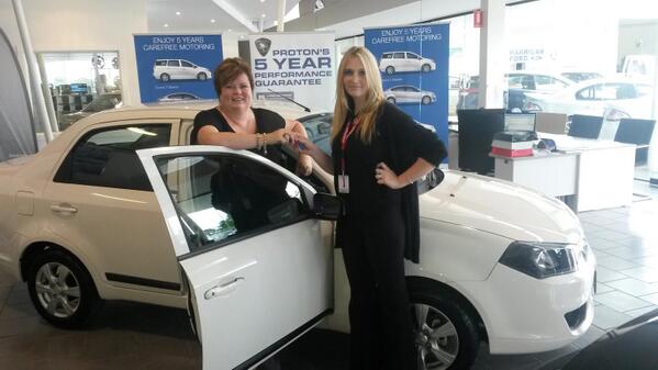 ProtonAus's tweet image. We have a winner! Diane of Yallah, NSW is the proud new owner of a S16 FLX. #MotorOn