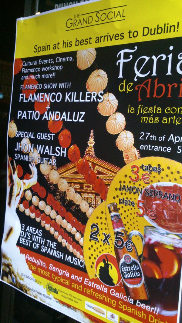 Y despues d tres años sin pisarla...pude ir a la feria d Abril...o d April mejor dichó! :)