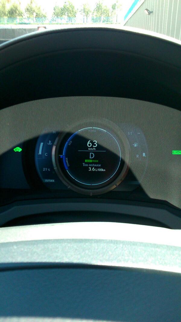 JorgeTestDriver's tweet image. Maravilloso consumo el del Lexus IS F Sport 300h en ciudad y alrededores @Lexus @LexusSpain  #hybrid #lexusf #luxury