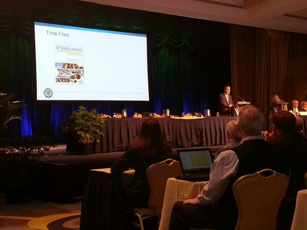 MattHawkinsMD's tweet image. #AMCLC14 -- @RichDuszak speaks to the @RadiologyACR council about @NeimanHPI