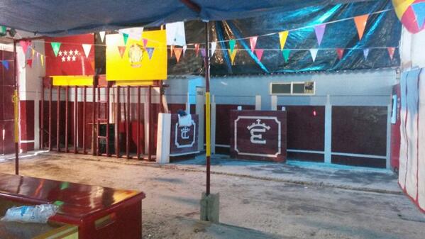 embolaoanchuelo's tweet photo. Ya esta todo preparado para k empiece las fiestas #anchuelo2014 http://t.co/pQxhshUZ0E