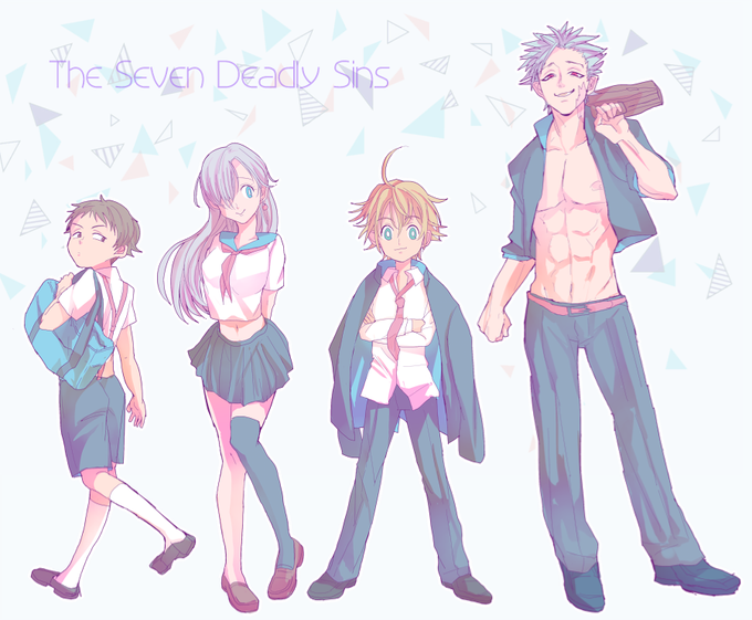 七つの大罪のtwitterイラスト検索結果 古い順