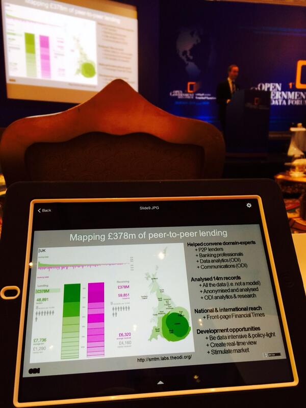 GregElin's tweet image. @ukodi slide on peer to peer lending data #opendataid