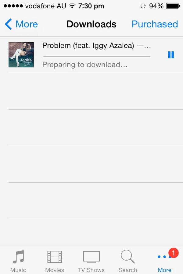 canadian_swagxo's tweet image. Downloading #problem 😍😍 it's so good OMG 👌👌💞💞 @arianagrande #ProblemOutNow