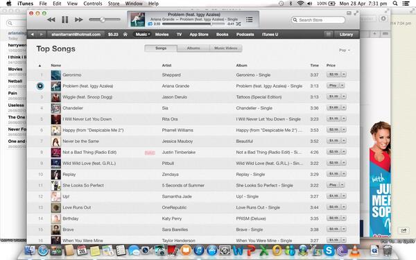 bocatobroadway's tweet image. NUMBER 2, NUMBER 2, WE ARE SO CLOSE!  #ProblemToNumberOneInAUS