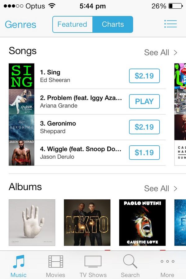 grandeteaparty's tweet image. HOLY HELL IT'S NUMBER 2 NOW OMG COME ON WE CAN DO IT!!!!!
#ProblemToNumberOneInAus
#BuyProblemOniTunes