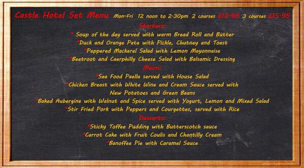 Brecon Castle Hotel tweet media