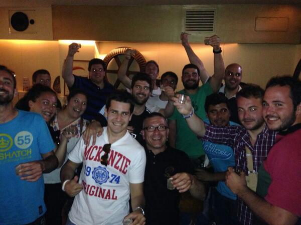 FcoJavierLdeG's tweet photo. Enorme equipo! Campeones liga provincial de Granada !! http://t.co/HKrdRIamqs