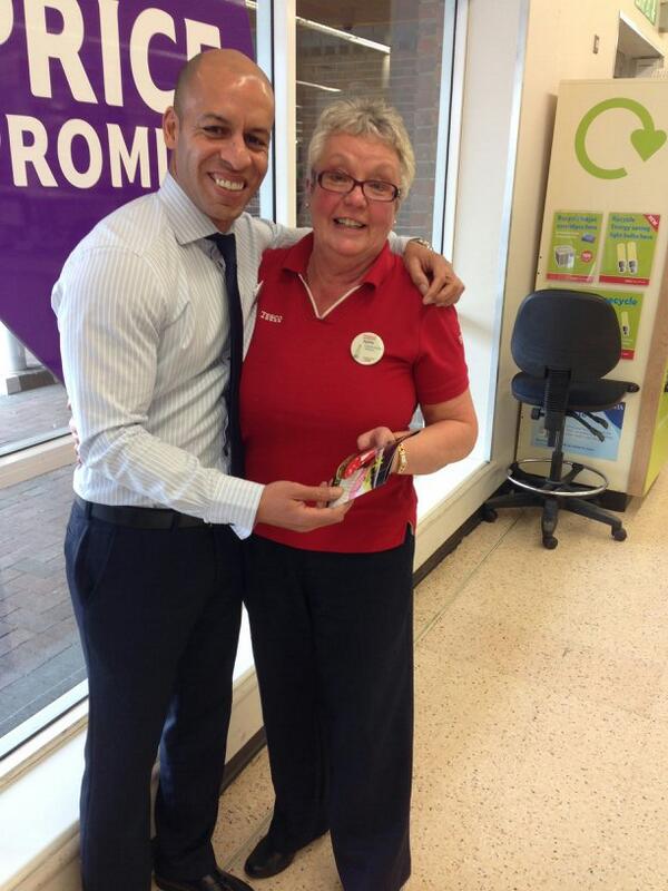 Sylvia recognised for great service every customer, every time <a href="/tescocl/">churchlangley</a> <a href="/SteveLewis_uk/">Steve Lewis</a> <a href="/ArronHawes/">Arron Hawes</a> @ssGroup23
